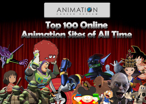 Top 100 Animation Sites You Need To Know | Animation Career Review